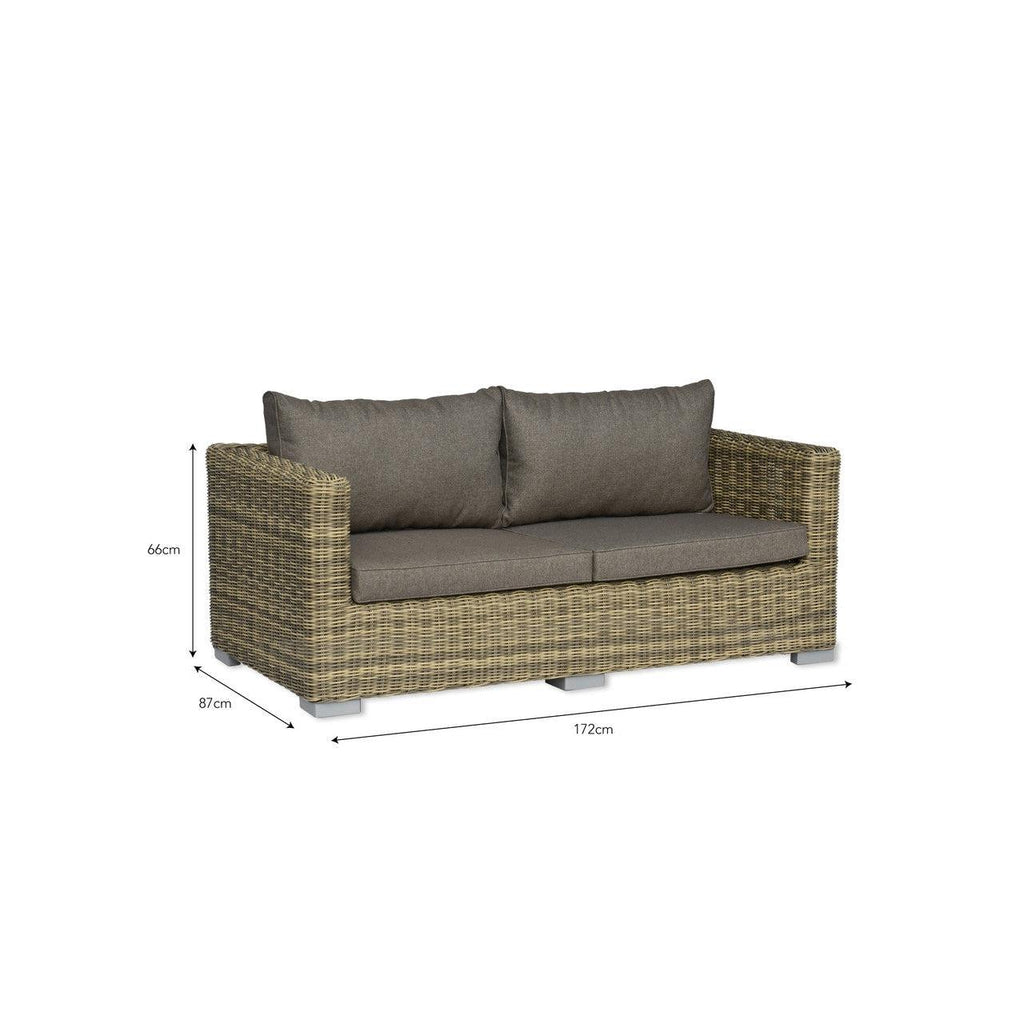 Marden Sofa - PE Rattan-Outdoor Sofas & Sets-Yester Home