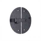 Marvel Cabinet Lock Large Matt Black-Cabinet Locks-Yester Home