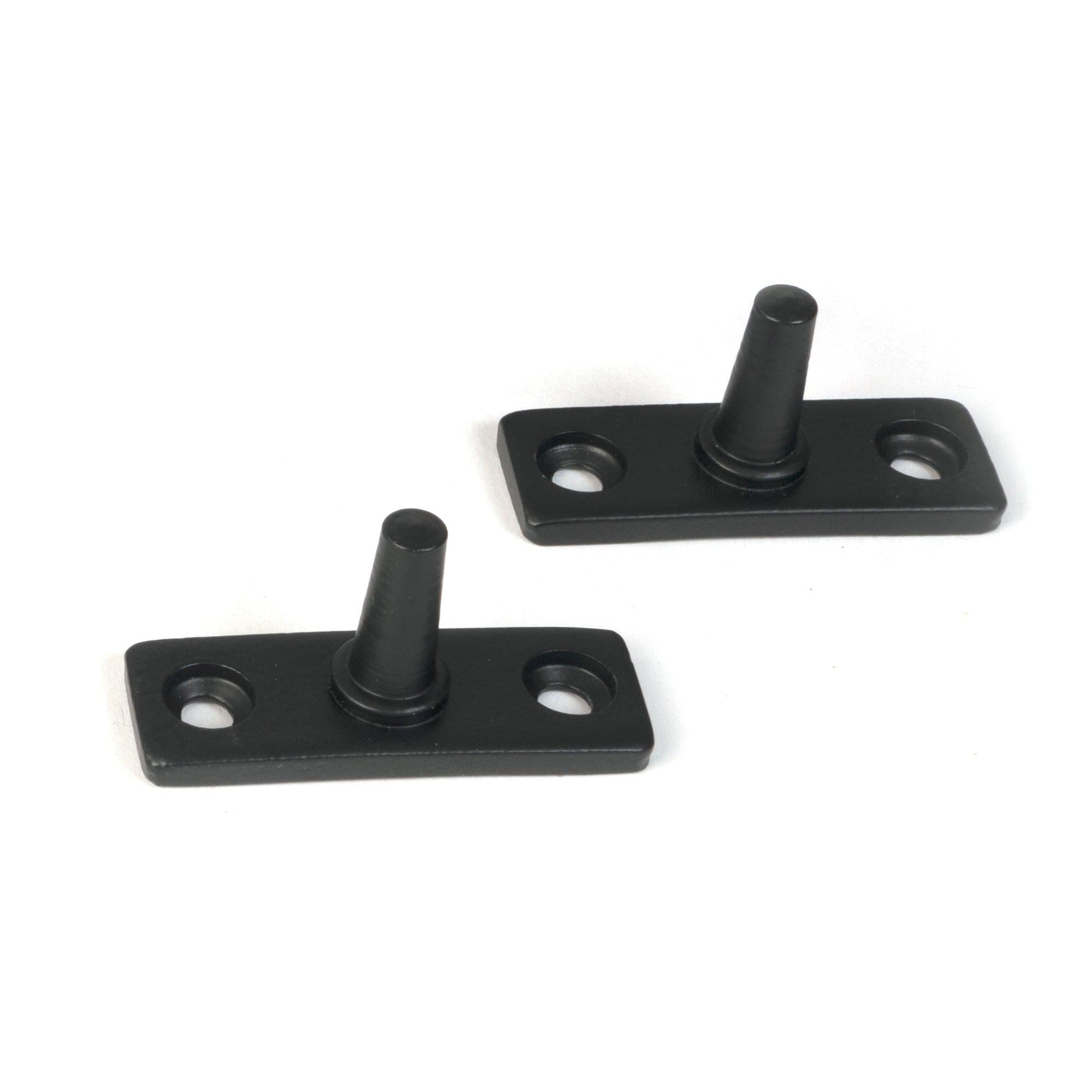 Matt Black 10" Hammered Newbury Stay | From The Anvil - Stays - From The Anvil - Yester Home
