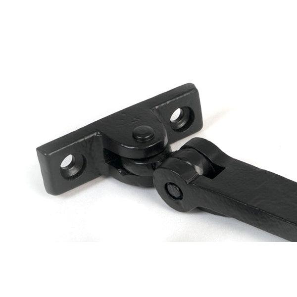 Matt Black 10" Hammered Newbury Stay | From The Anvil-Stays-Yester Home