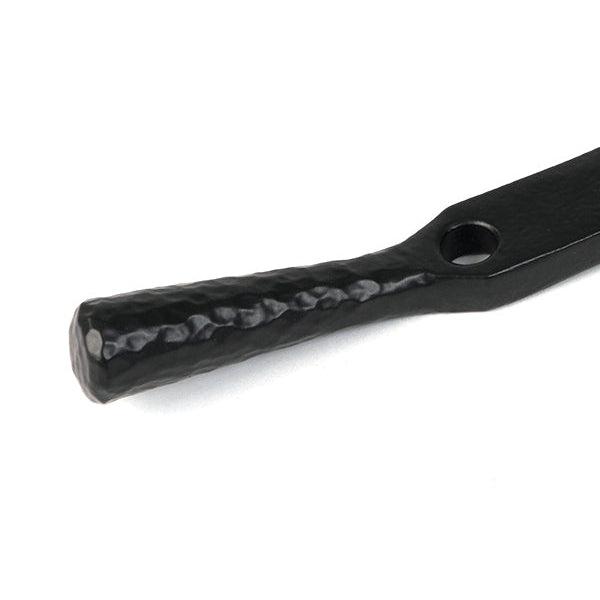 Matt Black 10" Hammered Newbury Stay | From The Anvil-Stays-Yester Home