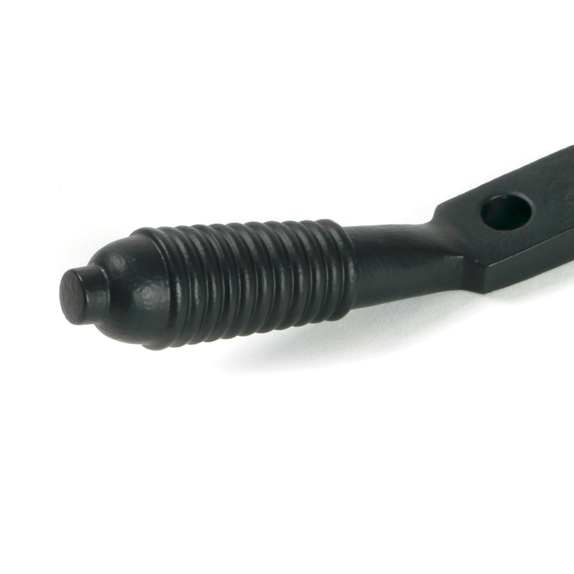 Matt Black 10" Reeded Stay - Stays - From The Anvil - Yester Home