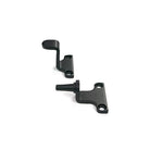 Matt Black 10" Reeded Stay (Steel Window) - Stays - From The Anvil - Yester Home