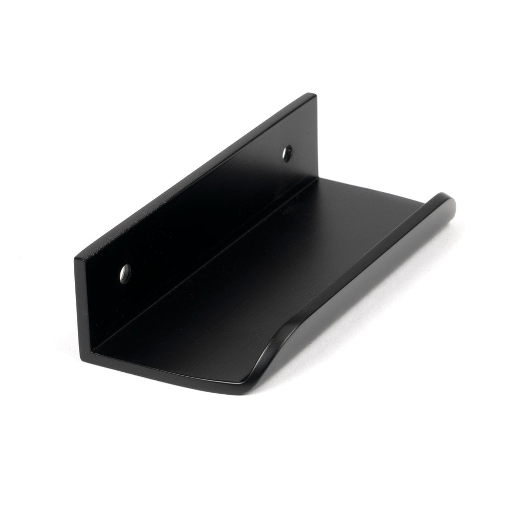 Matt Black 100mm Moore Edge Pull | From The Anvil-Cabinet Pulls-Yester Home