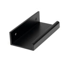 Matt Black 100mm Plain Edge Pull | From The Anvil-Cabinet Pulls-Yester Home