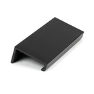 Matt Black 100mm Plain Edge Pull | From The Anvil-Cabinet Pulls-Yester Home