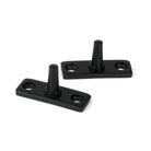 Matt Black 12" Hammered Newbury Stay | From The Anvil-Stays-Yester Home