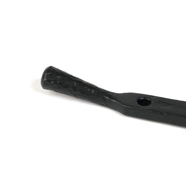Matt Black 12" Hammered Newbury Stay | From The Anvil-Stays-Yester Home
