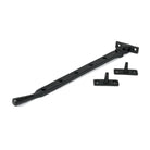Matt Black 12" Hammered Newbury Stay | From The Anvil-Stays-Yester Home