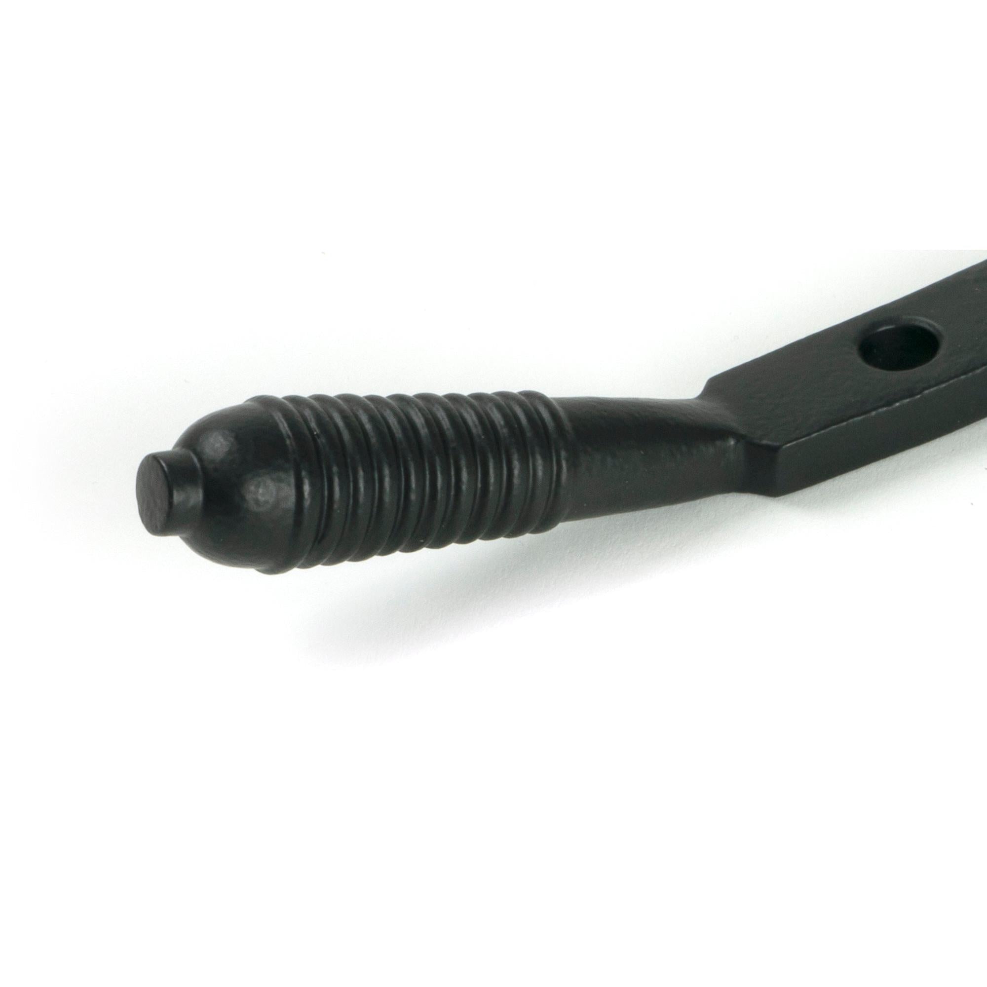 Matt Black 12" Reeded Stay - Stays - From The Anvil - Yester Home