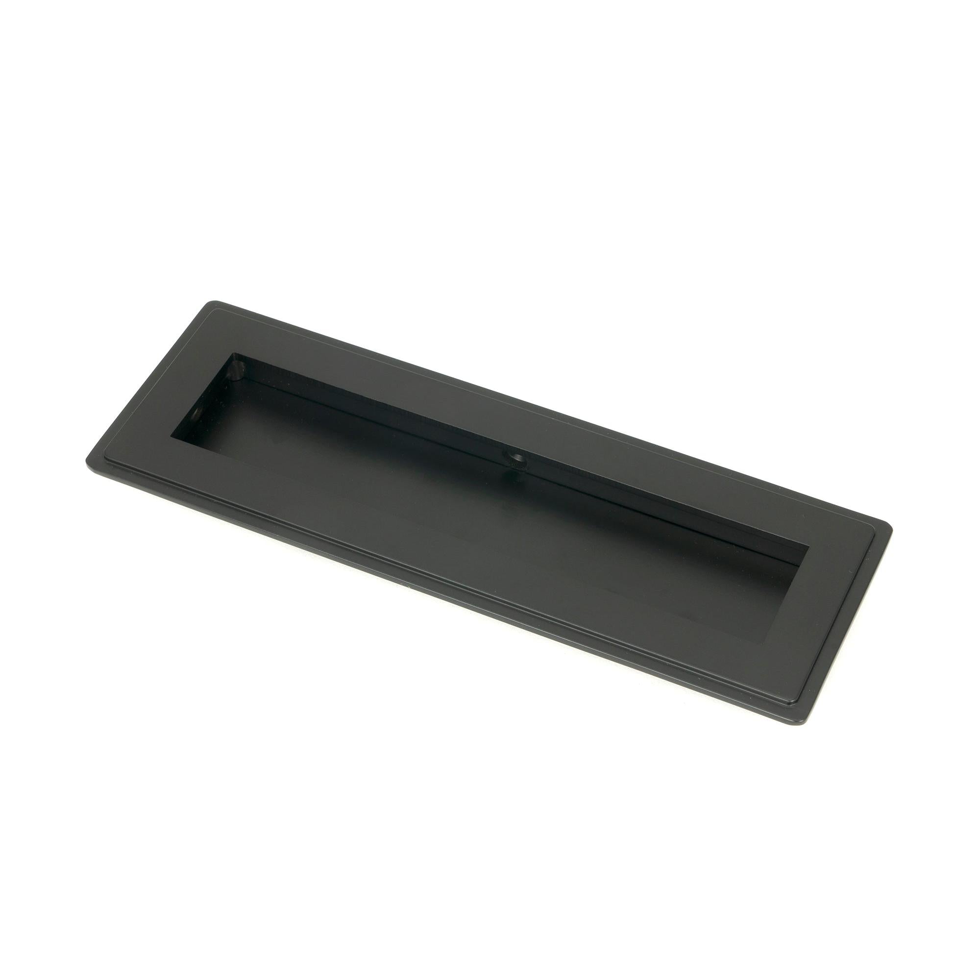 Matt Black 175mm Art Deco Rectangular Pull | From The Anvil - Cabinet Pulls - From The Anvil - Yester Home