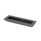 Matt Black 175mm Plain Rectangular Pull | From The Anvil-Cabinet Pulls-Yester Home