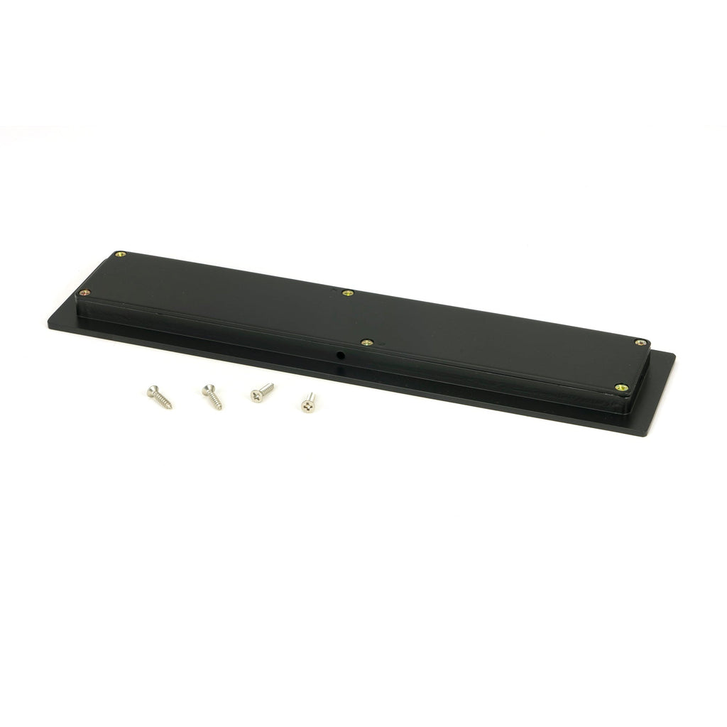 Matt Black 250mm Plain Rectangular Pull | From The Anvil-Cabinet Pulls-Yester Home