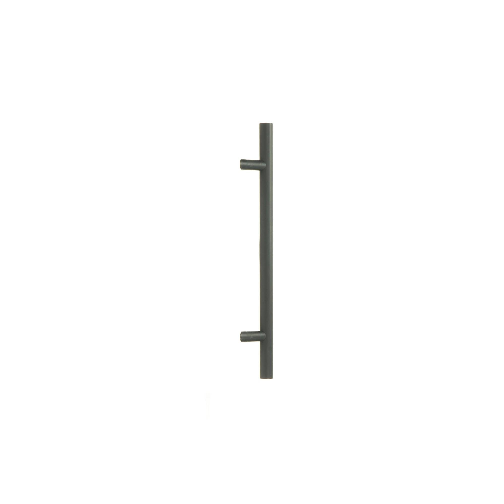Matt Black (316) 0.6m Offset T Bar Handle B2B 32mm Ø | From The Anvil - Door Pull Handles - From The Anvil - Yester Home