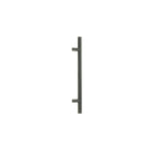 Matt Black (316) 0.6m Offset T Bar Handle Bolt Fix 32mm Ø | From The Anvil-Pull Handles-Yester Home