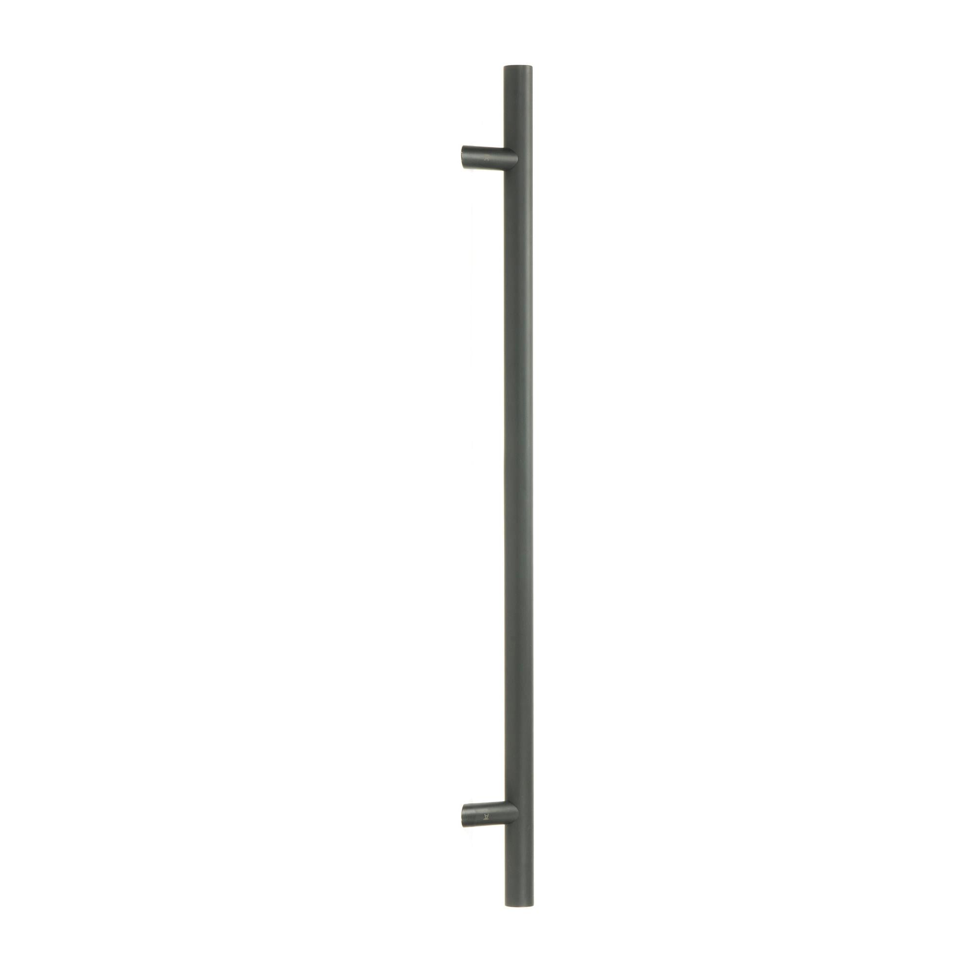 Matt Black (316) 0.9m Offset T Bar Handle Bolt Fix 32mm Ø | From The Anvil - Door Pull Handles - From The Anvil - Yester Home