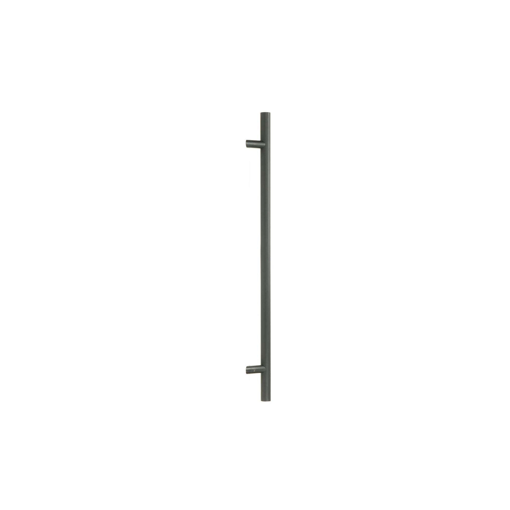 Matt Black (316) 0.9m Offset T Bar Handle Bolt Fix 32mm Ø | From The Anvil-Pull Handles-Yester Home