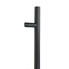 Matt Black (316) 0.9m Offset T Bar Handle Secret Fix 32mm Ø | From The Anvil - Door Pull Handles - From The Anvil - Yester Home