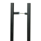 Matt Black (316) 1.2m Offset T Bar Handle B2B 32mm Ø | From The Anvil - Door Pull Handles - From The Anvil - Yester Home