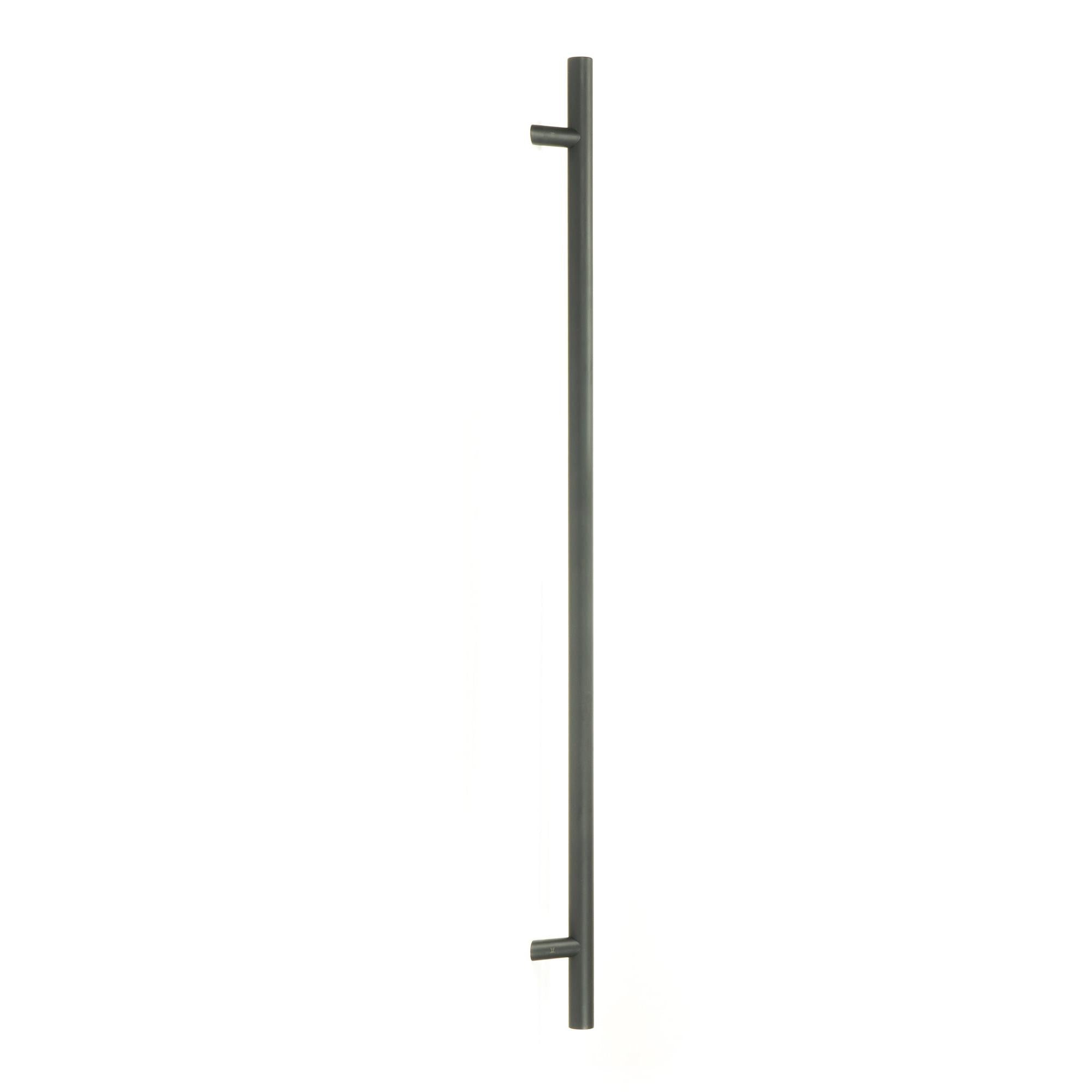 Matt Black (316) 1.2m Offset T Bar Handle Bolt Fix 32mm Ø | From The Anvil - Door Pull Handles - From The Anvil - Yester Home