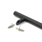 Matt Black (316) 1.5m Offset T Bar Handle Secret Fix 32mm Ø | From The Anvil-Pull Handles-Yester Home