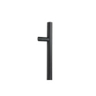 Matt Black (316) 1.8m Offset T Bar Handle Bolt Fix 32mm Ø | From The Anvil-Pull Handles-Yester Home