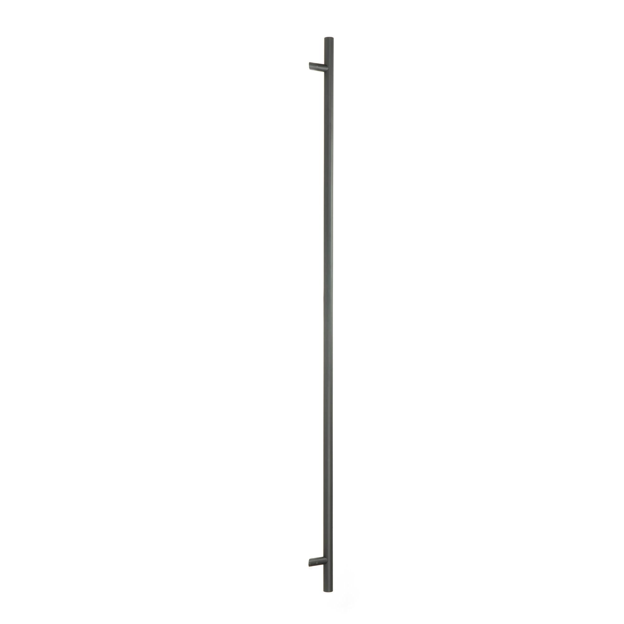 Matt Black (316) 1.8m Offset T Bar Handle Secret Fix 32mm Ø | From The Anvil - Door Pull Handles - From The Anvil - Yester Home