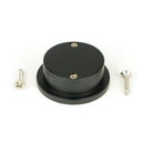 Matt Black 34mm Round Finger Edge Pull | From The Anvil-Cabinet Pulls-Yester Home