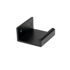 Matt Black 50mm Plain Edge Pull | From The Anvil-Cabinet Pulls-Yester Home
