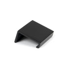 Matt Black 50mm Plain Edge Pull | From The Anvil-Cabinet Pulls-Yester Home