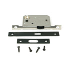 Matt Black 50mm Sliding Door Lock | From The Anvil - Sliding Door Locks - From The Anvil - Yester Home