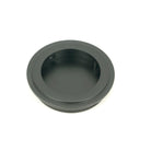 Matt Black 60mm Art Deco Round Pull | From The Anvil-Cabinet Pulls-Yester Home