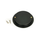 Matt Black 75mm Art Deco Round Pull | From The Anvil - Cabinet Pulls - From The Anvil - Yester Home