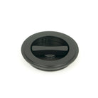 Matt Black 75mm Art Deco Round Pull - Privacy Set | From The Anvil - Cabinet Pulls - From The Anvil - Yester Home