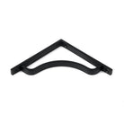 Matt Black Abingdon Shelf Bracket (150mm x 150mm) | From The Anvil-Shelf Brackets-Yester Home