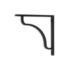 Matt Black Abingdon Shelf Bracket (150mm x 150mm) | From The Anvil-Shelf Brackets-Yester Home