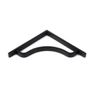 Matt Black Abingdon Shelf Bracket (150mm x 150mm) | From The Anvil - Shelf Brackets - From The Anvil - Yester Home