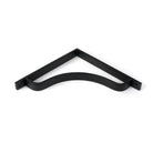 Matt Black Abingdon Shelf Bracket (200mm x 200mm) | From The Anvil - Shelf Brackets - From The Anvil - Yester Home