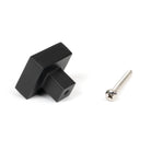 Matt Black Albers Cabinet Knob - 30mm | From The Anvil - Cabinet Knobs - From The Anvil - Yester Home