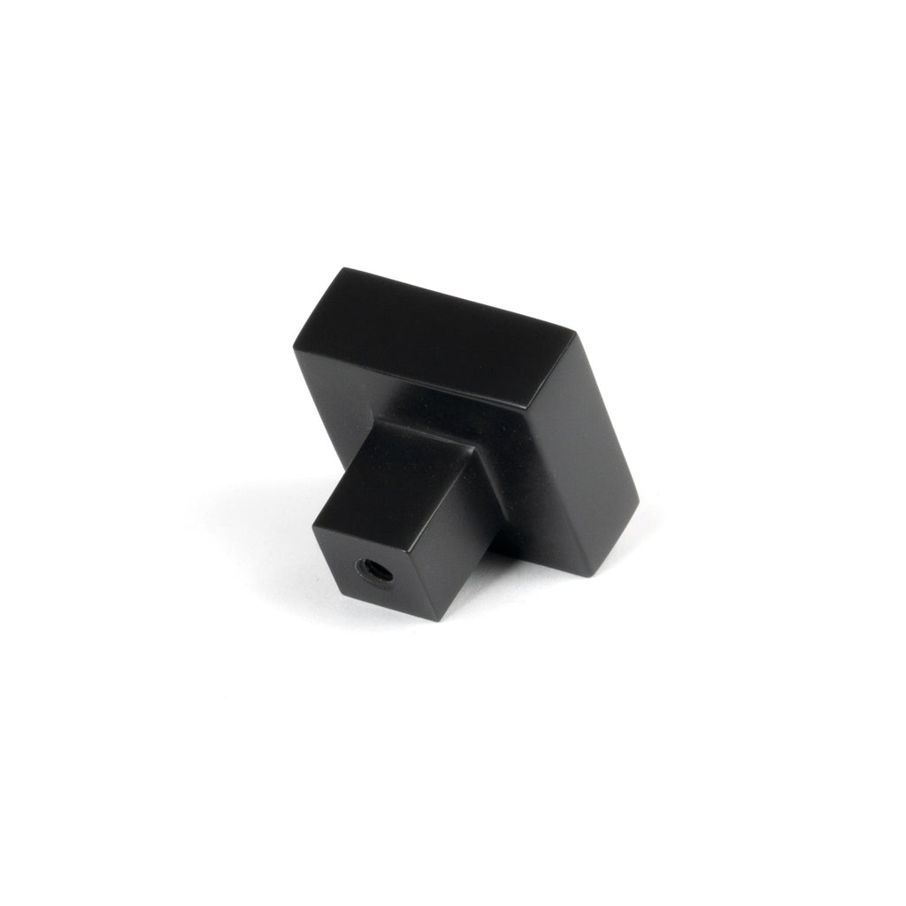 Matt Black Albers Cabinet Knob - 30mm | From The Anvil-Cabinet Knobs-Yester Home