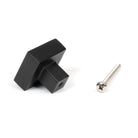 Matt Black Albers Cabinet Knob - 30mm | From The Anvil-Cabinet Knobs-Yester Home