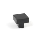 Matt Black Albers Cabinet Knob - 30mm | From The Anvil-Cabinet Knobs-Yester Home