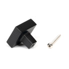 Matt Black Albers Cabinet Knob - 35mm | From The Anvil-Cabinet Knobs-Yester Home