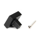 Matt Black Albers Cabinet Knob - 35mm | From The Anvil-Cabinet Knobs-Yester Home