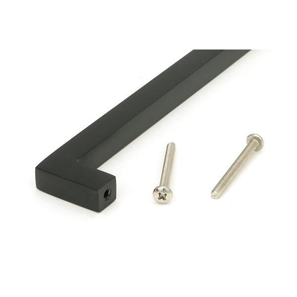 Matt Black Albers Pull Handle - Medium | From The Anvil-Pull Handles-Yester Home