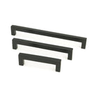 Matt Black Albers Pull Handle - Medium | From The Anvil-Pull Handles-Yester Home