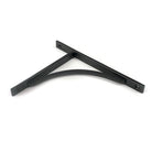 Matt Black Apperley Shelf Bracket (260mm x 200mm) | From The Anvil-Shelf Brackets-Yester Home