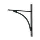 Matt Black Apperley Shelf Bracket (260mm x 200mm) | From The Anvil-Shelf Brackets-Yester Home