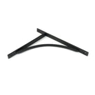 Matt Black Apperley Shelf Bracket (314mm x 250mm) | From The Anvil - Shelf Brackets - From The Anvil - Yester Home