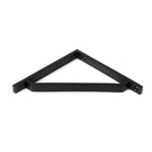 Matt Black Barton Shelf Bracket (150mm x 150mm) | From The Anvil-Shelf Brackets-Yester Home
